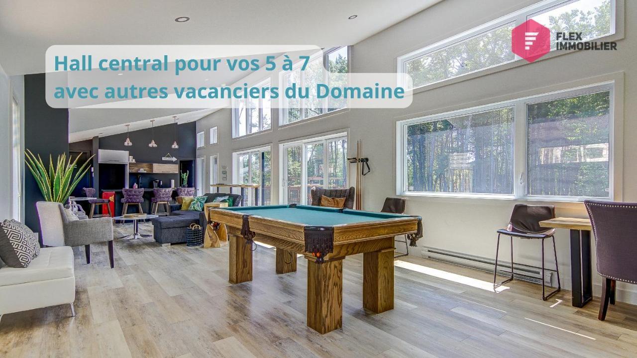 Le Bleu Bourgeois De Portneuf - Natural Elegance - Hot Tub, Sauna And Pool Pont-Rouge Esterno foto